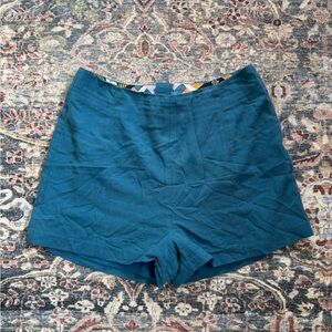 High Waised Teal Shorts with pockets!!